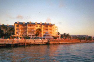 Mallory crowds at sunset