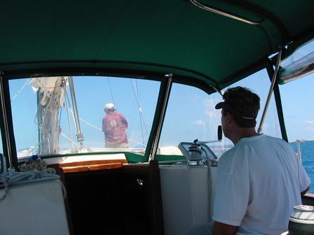 Mike sees a Pirate!